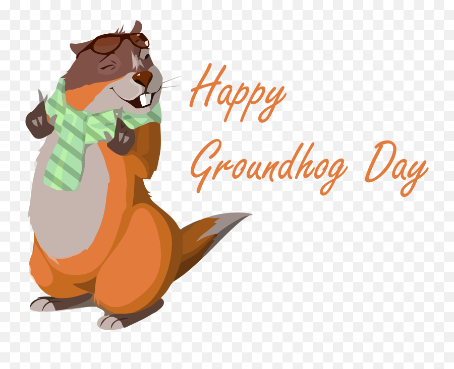 Download Happy Groundhog Day Png - Happy Groundhog Day Free,Groundhog Png