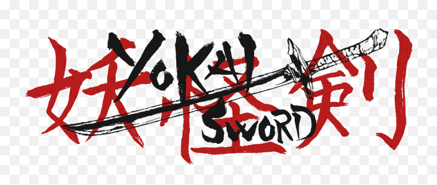 Yokai Sword Presskit - Calligraphy Png,Sword Logo Png