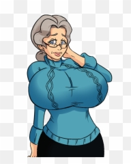 Download Grandma - 5 Cartoon Full Size Png Image Pngkit Cartoon,Grandma Png