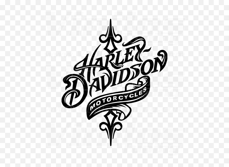 Harley Davidson Stickers Decals Clipart - Harley Davidson Girl Logo Png,Harley Davidson Wings Logo