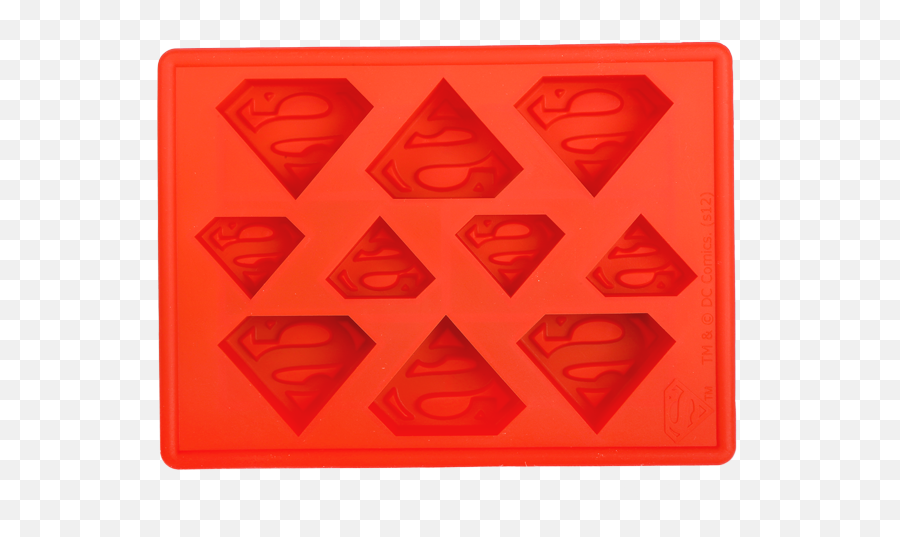 Superman Logo Silicone Tray - Triangle Png,Superman Logo Images