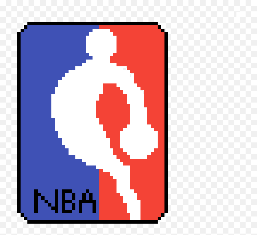 Pixilart - Nba Logo By Anonymous Graphic Design Png,Nba Logo Png