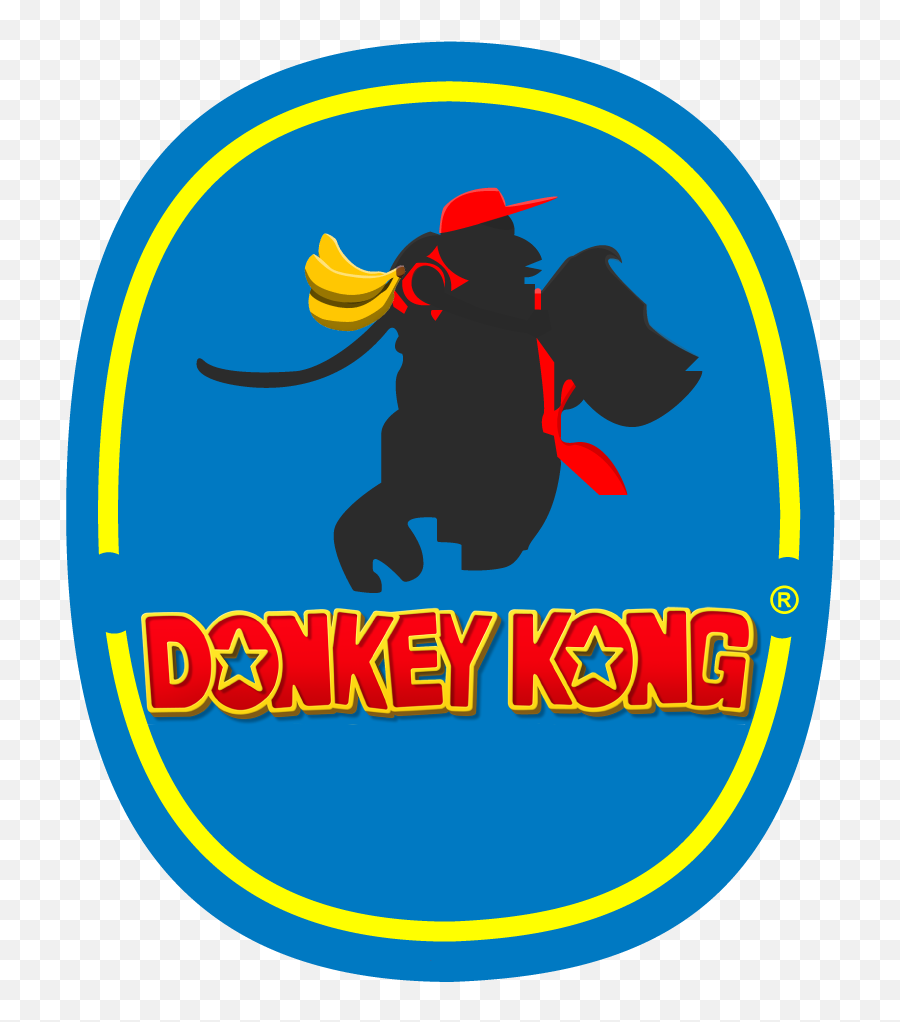 Donkey Kong Banana Company Logo By Yusif Alomeri - Donkey Kong Tropical Freeze Png,Nintendo Logo Transparent