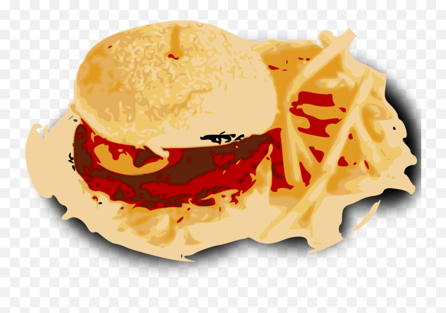 Junk Food Hamburger - Transparent Background Fast Food Png No Junk Food Clipart,Hamburger Transparent Background
