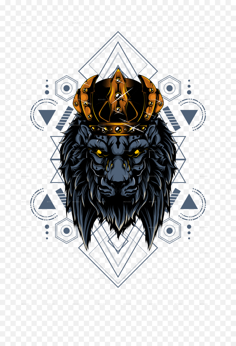 King Of Lion Sacred Geometry Png
