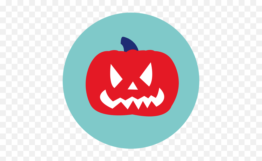 Halloween Pumpkin Circle Icon - Transparent Png U0026 Svg Vector Icono Halloween Png,Halloween Pumpkin Transparent