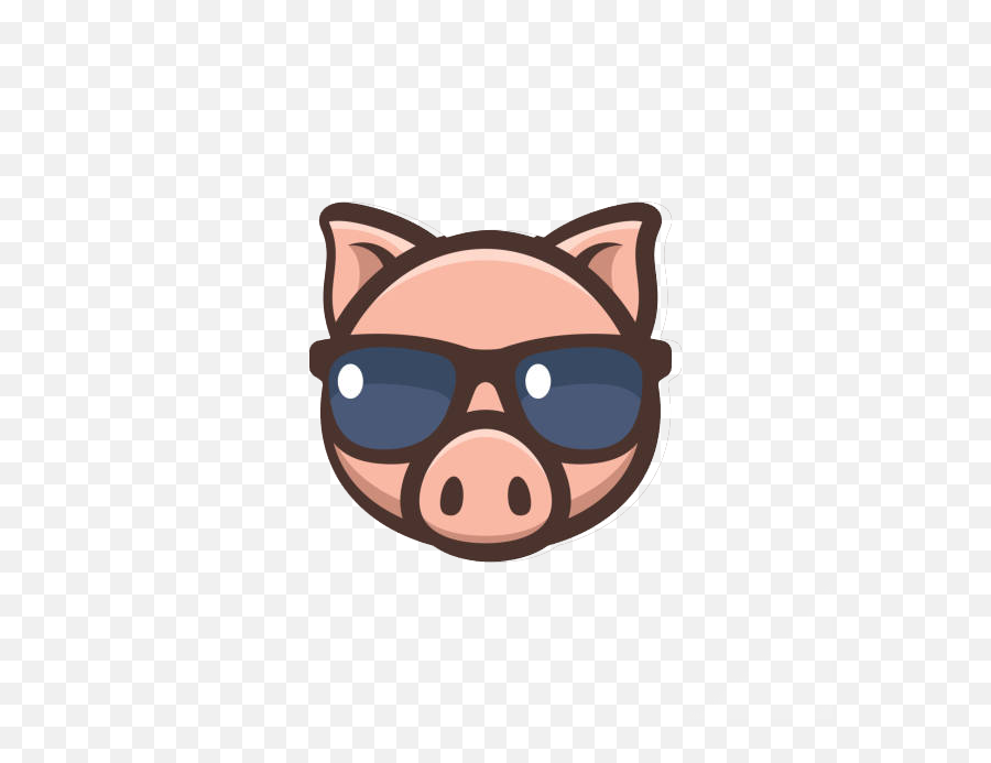 Win A Pig Online Competitions - Pig Face With Glasses Png,Cartoon Glasses Png