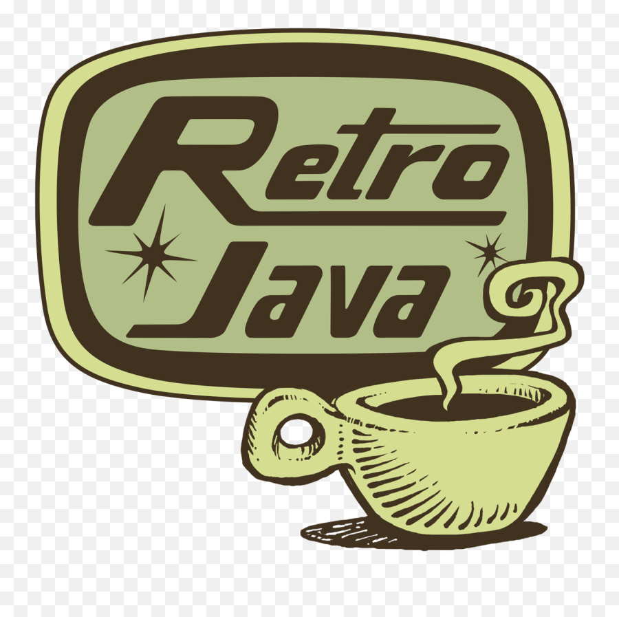 Retro Java - Clip Art Png,Java Png