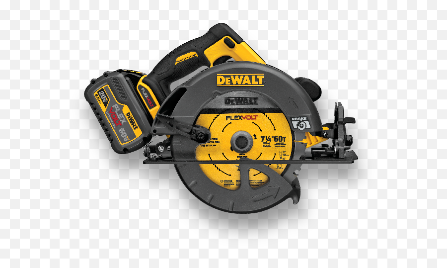 Dewalt 60v Circular Saw Png Image With - Dewalt Flexvolt Circular Saw,Saw Png