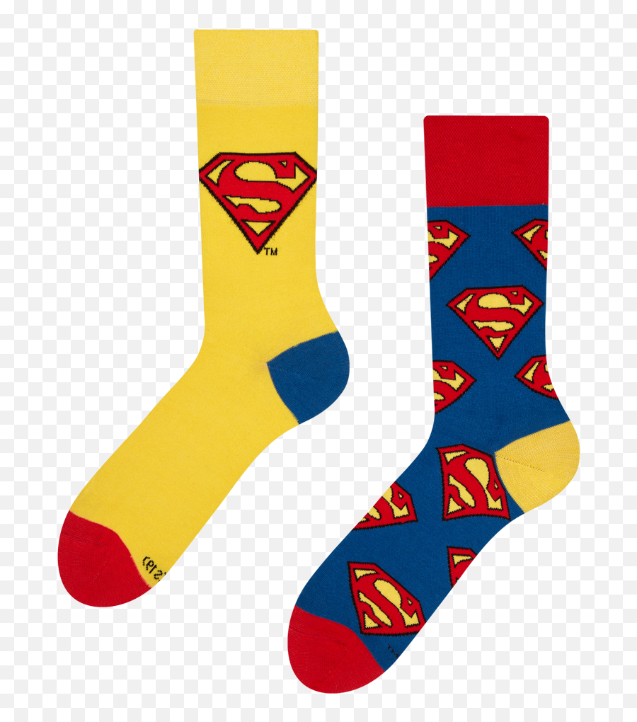 Superman Regular Socks Logo - Superman Png,New Superman Logo