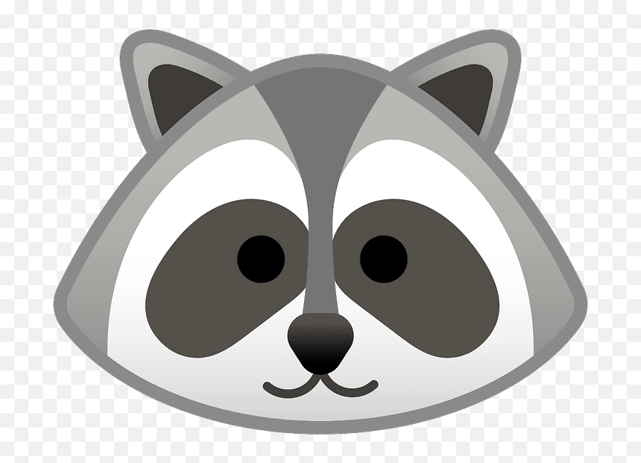 Raccoon Emoji Clipart - Oof Png,Raccoon Transparent