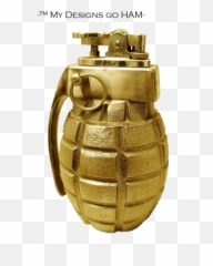 Golden Grenade Psd Official Psds - png
