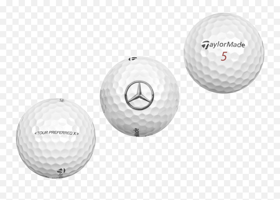 Golf Balls - Golf Ball With Mercedes Png,Golf Ball Transparent