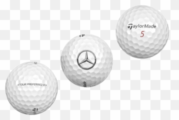 Golf Balls - Golf Ball With Mercedes Png,Golf Ball Transparent