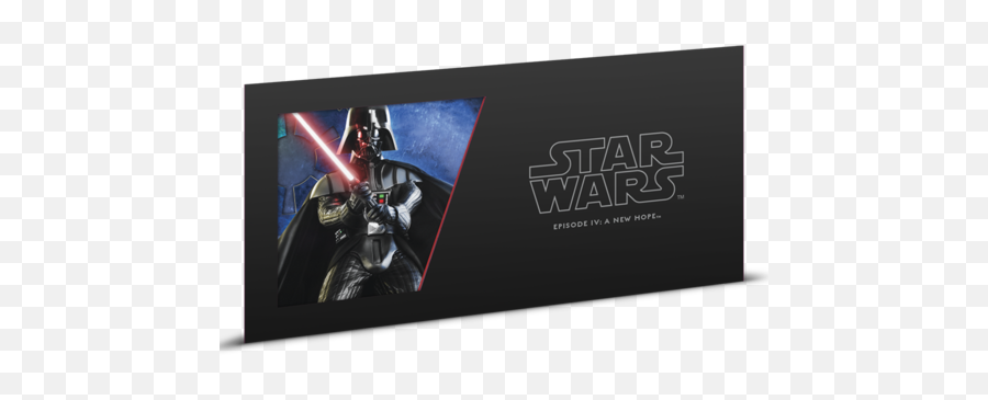 Star Wars A New Hope - Darth Vader 5g Silver Coin Note Star Wars Png,Darth Vader Transparent
