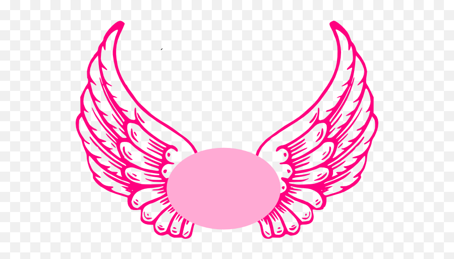 Hot Light Pink Guardian Angel Wings - Pink Angel Wings Png,Angel Wing Logo