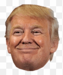 Smile Png Transparent Images - Donald Trump Face Shot,Facial Png