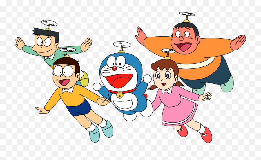 Full Size Png Image - Doraemon And Friends Png,Doraemon Png