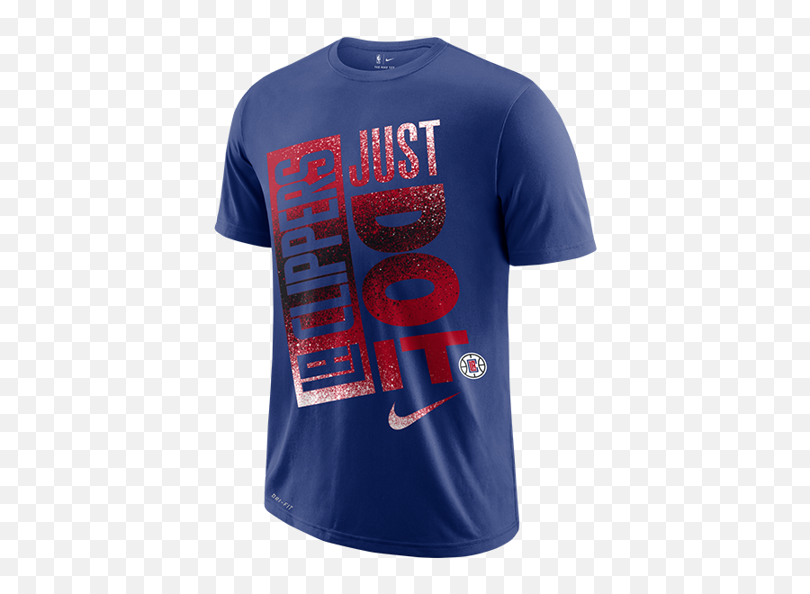 La Clippers Just Do It Mezzo T - Shirt Short Sleeve Png,Just Do It Png