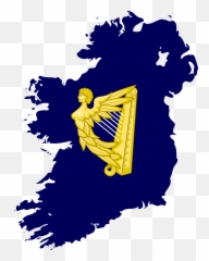 Flag Map Of Kingdom Ireland - Mountain Bike Trails png