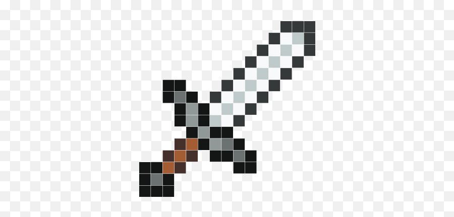 Iron Sword Minecraft - Minecraft Iron Sword Png,Minecraft Sign Png