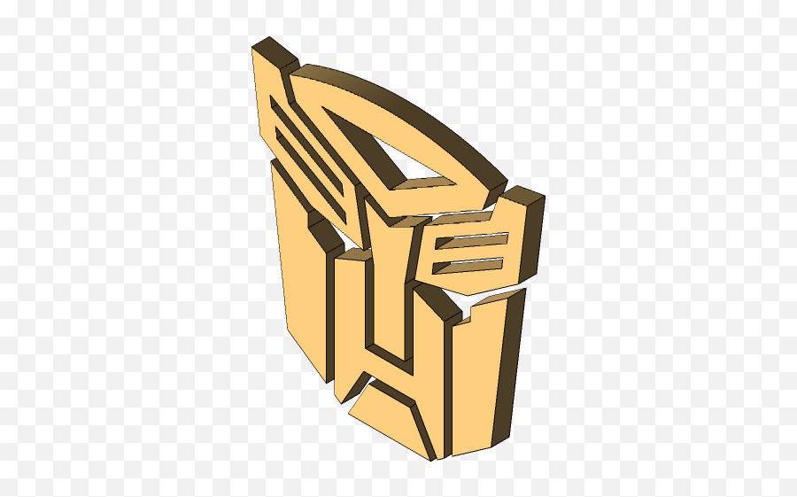 Autobot Logo 3d Cad Model Library Grabcad - Horizontal Png,Autobot Logo Png