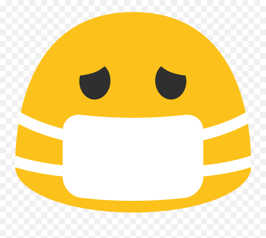 Fileemoji U1f637svg - Wikimedia Commons Face Mask Emoji Png,Emoticons Png
