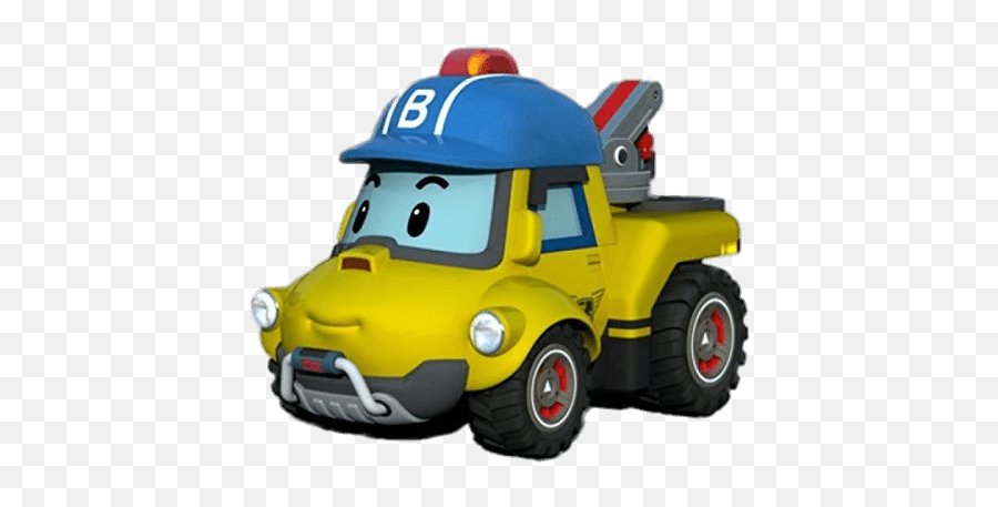 Robocar Poli Character Bucky The Pickup Truck Transparent - Robocar Poli Bucky Png,Pick Up Truck Png