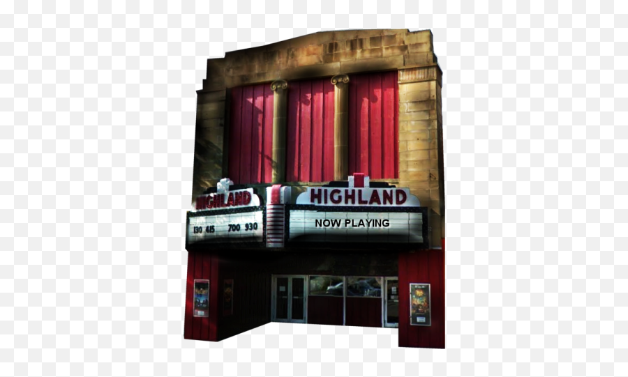 Download Highland Movie Theater - Highland Theater Akron Ohio Png,Movie Theater Png