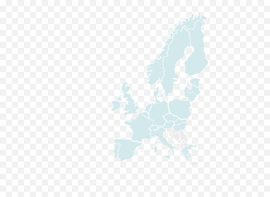Northern And Western Europe - Map Of Europe Black Background Png,Europe Png