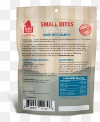 Plato Small Bites Grain Free Salmon 25oz - Dog Png,Plato Png