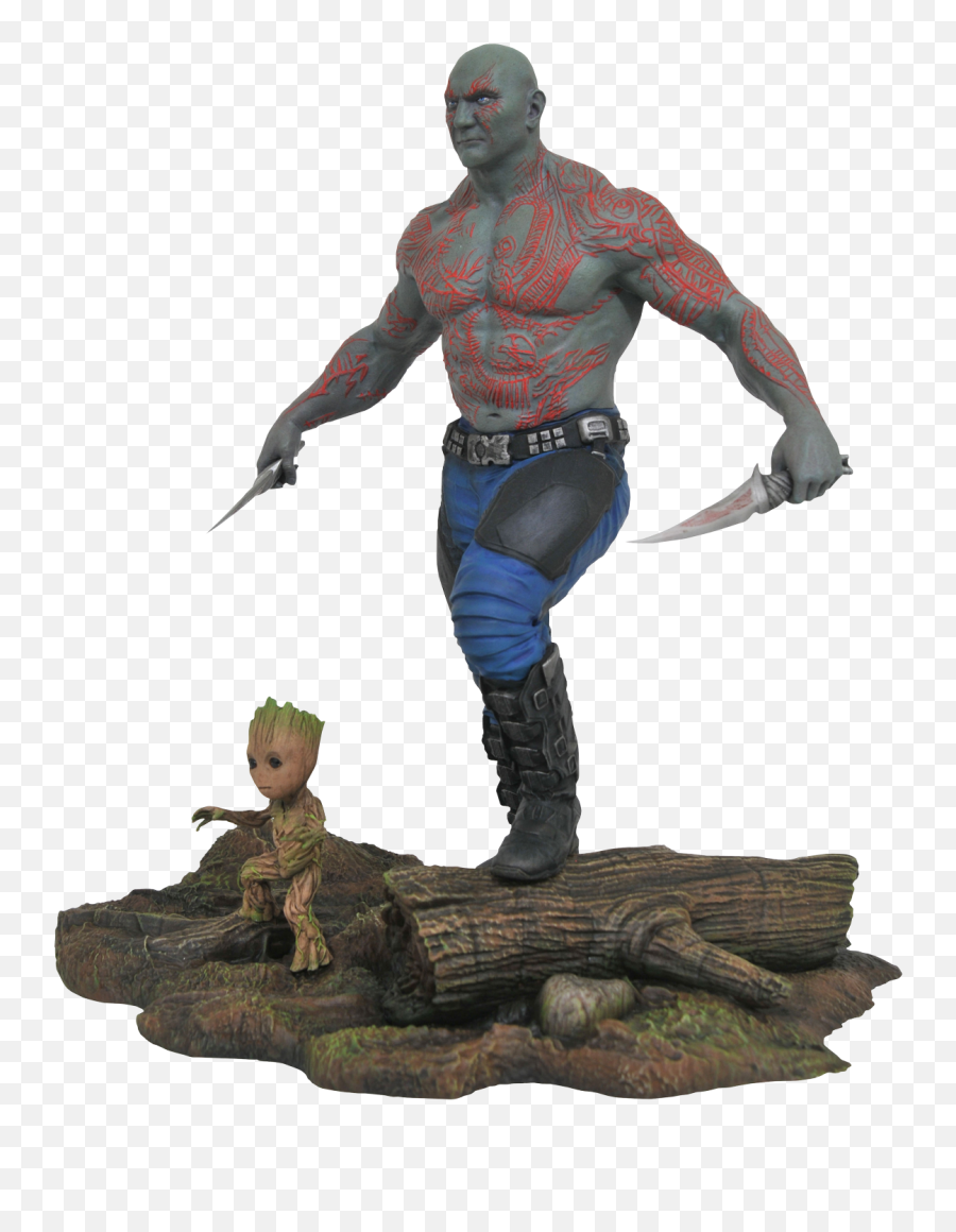 Drax Groot Marvel - Figurine Gardien De La Galaxie Png,Drax Png