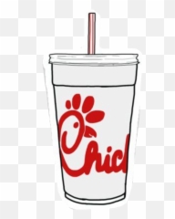Vsco Aesthetic Chickfila Drink Red White Straw - Chick Fil A Cup Clipart png