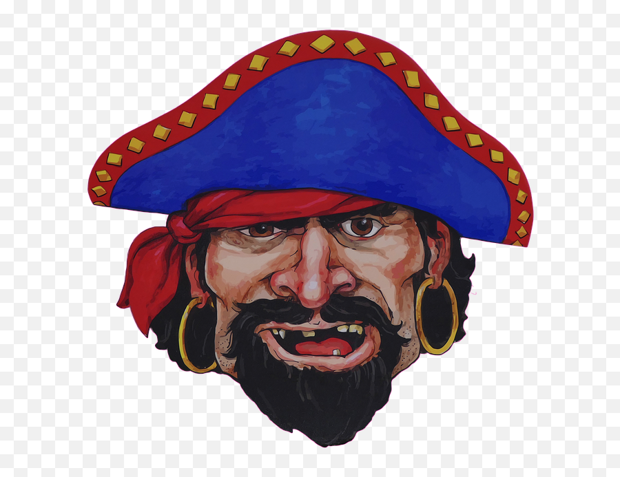 Pirate Sailor Captain - Free Image On Pixabay Pirate Argh Png,Captain Hat Png