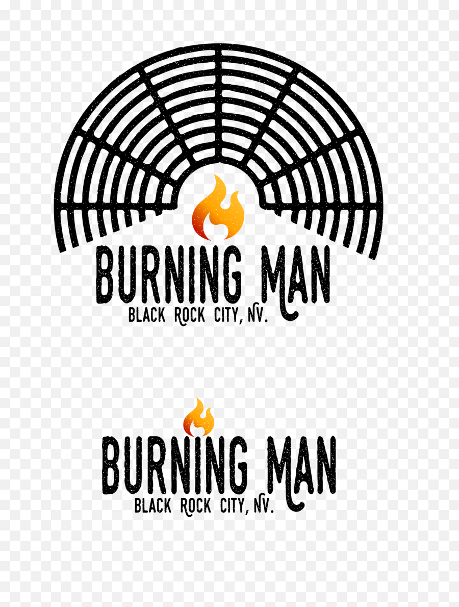 Burning Man Brand Package - 8 Inch Floor Drain Strainer Png,Burning Man Logo