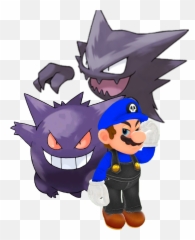 Gengar Haunter Smg4 Pokemon Sticker By Eidelrivera - Pokemon Gengar png