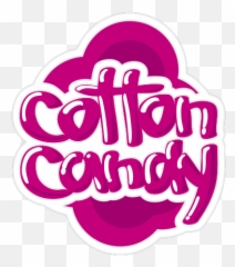 Cotton Candy - Girly Png,Cotton Candy Logo