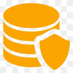 Orange Data Protection Icon - Free orange database icons Data Privacy Protection Icon Png