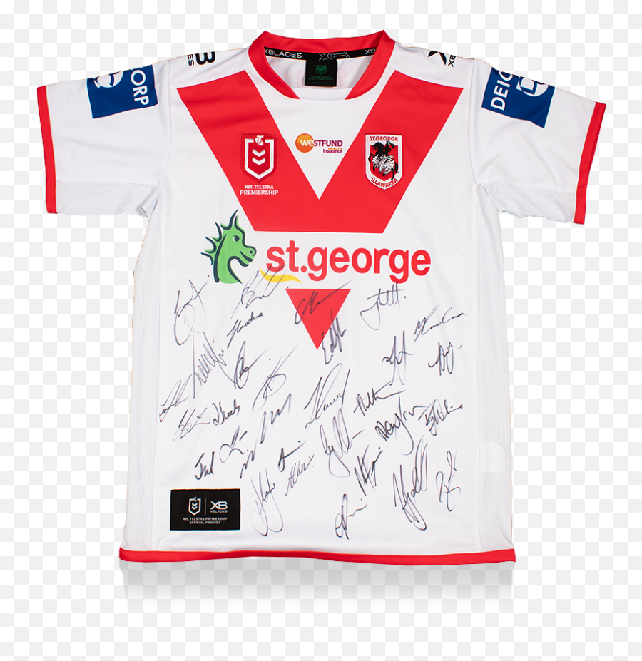 St George Illawarra Dragons Squad - Short Sleeve Png,St George And The Dragon Russian Icon