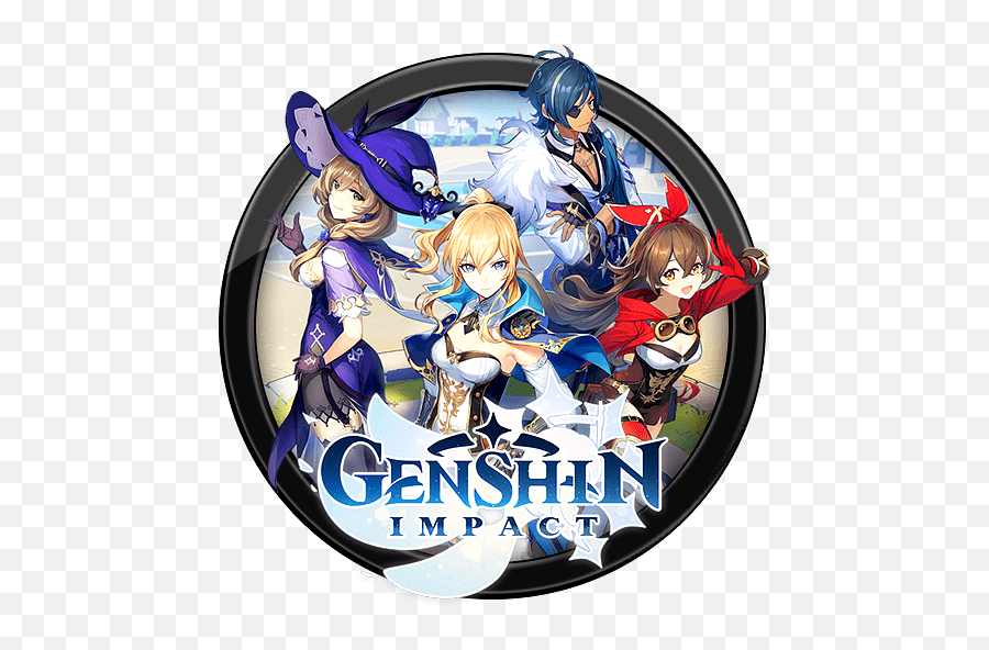 Genshin Impact Circle App Icon - Icon Genshin Impact Png,App Icon Background