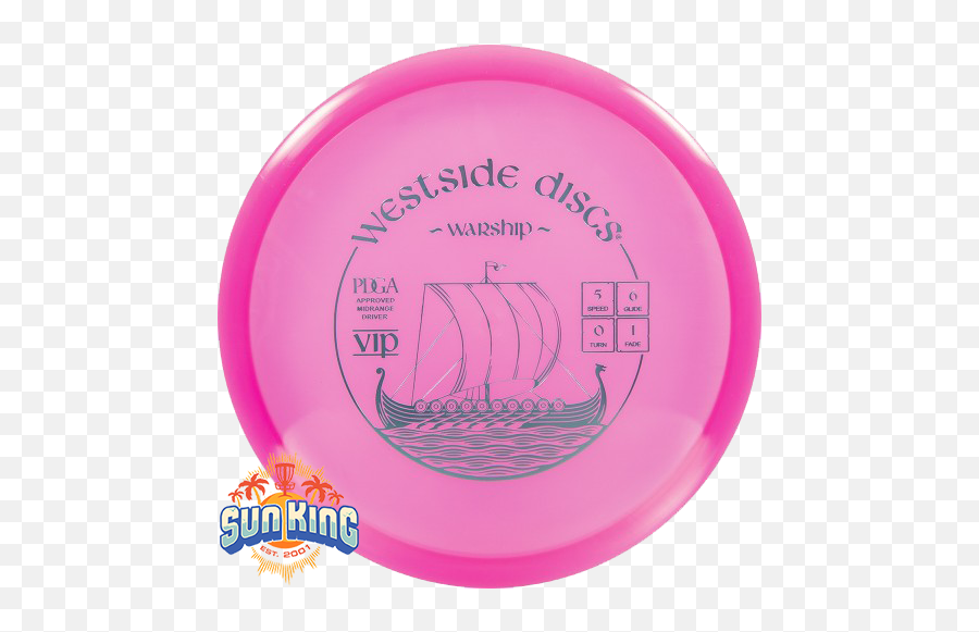 Vip Golf Discs - Westside Warship Vip Air Png,World Of Warships Pink Ship Icon