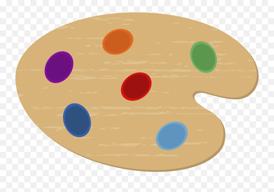 Paint Palette Png - Student Stationery Cartoon Drawing Board Circle,Paint Palette Png