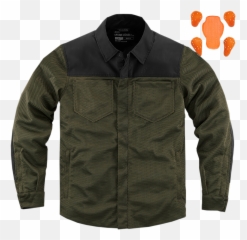 Icon Upstate Riding Shirt Lg Green Ebay - Long Sleeve png