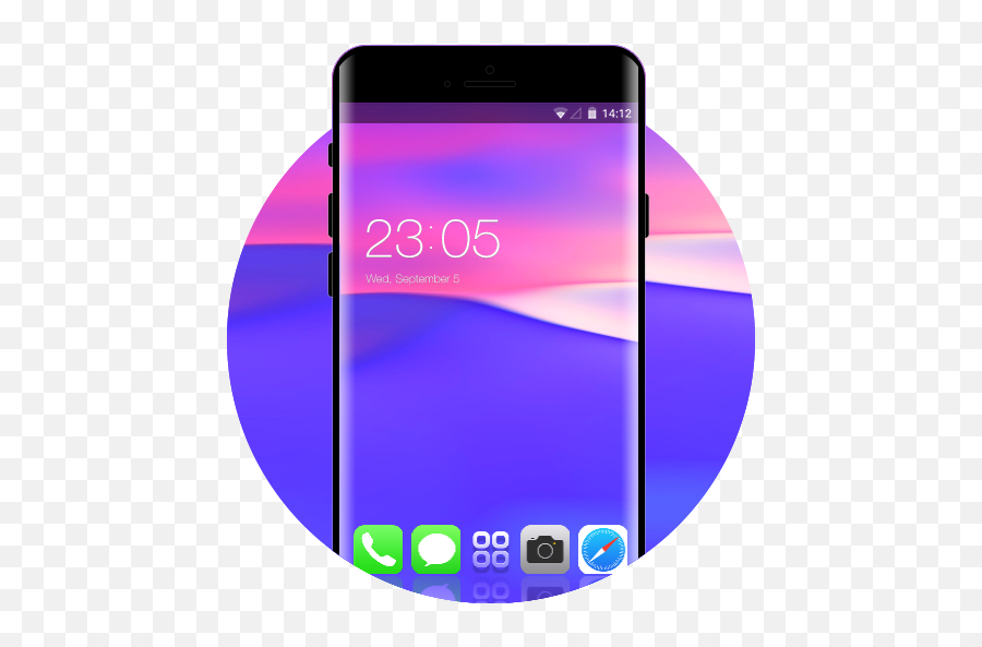 Iphone X Theme Color Icons Free Android U2013 U Launcher 3d - Language Png,Iphone Icon Skins Wallpaper