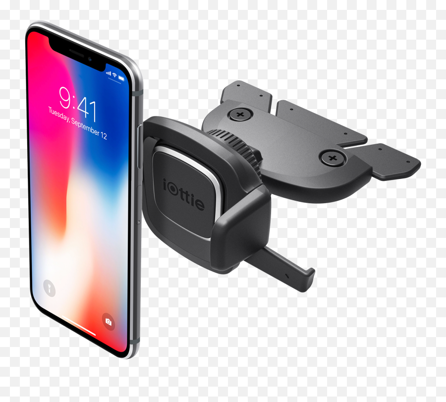Iottie Easy One Touch 4 Cd Slot Car Mount Holder Cradle Iphone X 88 Plus 7 6s 6 Se Samsung Galaxy S8 Edge S7 S6 Note 8 5 - Cd Png,Galaxy S8 Icon