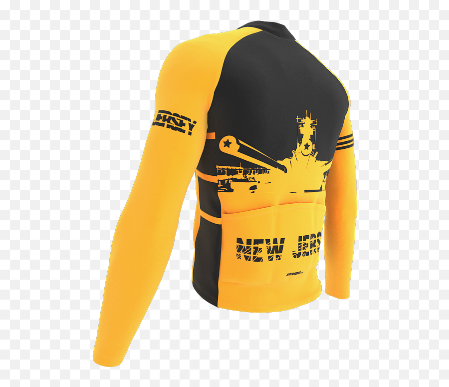 Scudopro Pro Thermal Long Sleeve Cycling Jersey New - Long Sleeve Png,Icon Vest Size Chart