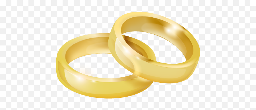 Pair Gold Ring Png Image 53813 - Wedding Rings Icon Png,Gold Ring Png