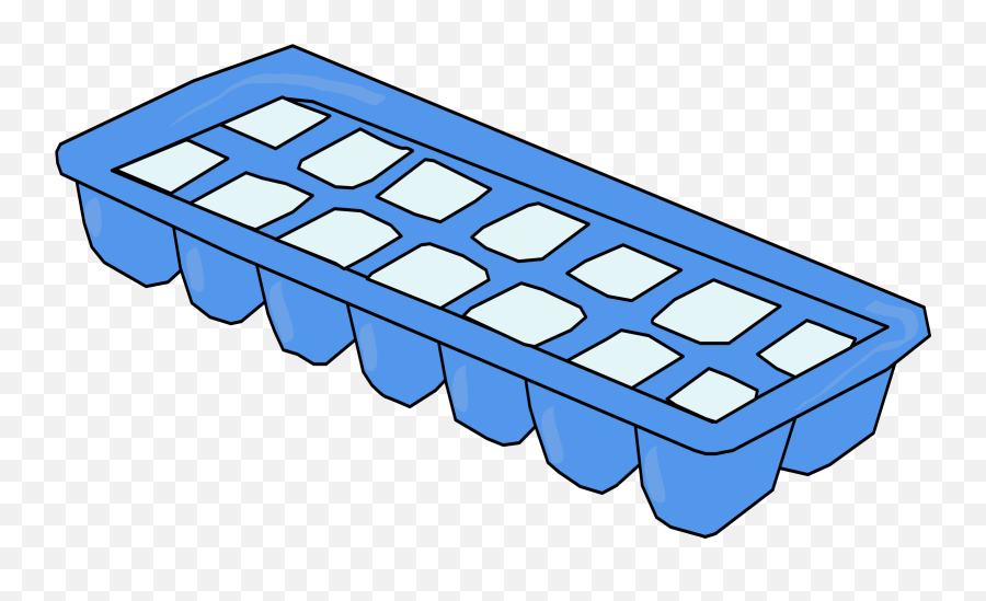 Ice Cube Tray Clipart - Ice Cube Tray Clipart Png,Ice Cube Png
