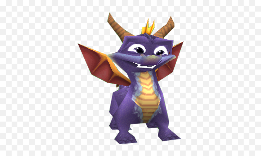 Download Todays Autistic Character Of - Spyro The Dragon Ps1 Model Png,Spyro Png