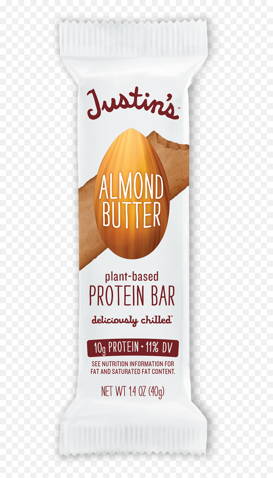 Almond Butter Protein Bar Justinu0027s Products - Almond Butter Bar Png,Iron Bar Icon